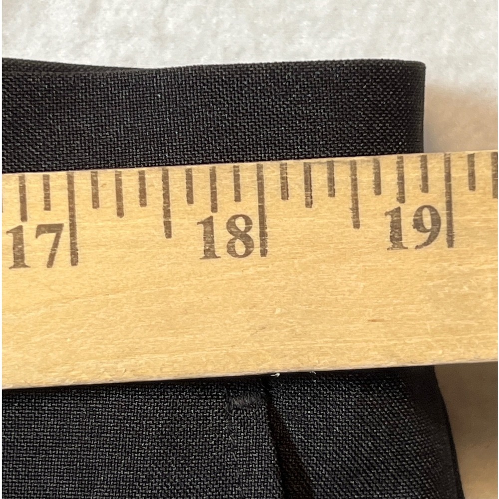 Alain Dupetit Black Suit Pants Mens 42R/36W Dress Slacks‎ Trousers - Picture 3 of 13